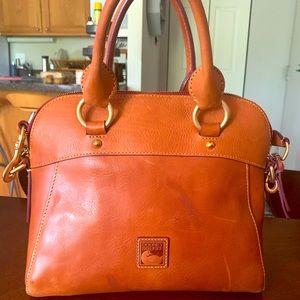 Dooney & Burke Brown Leather Purse Shoulder Strap